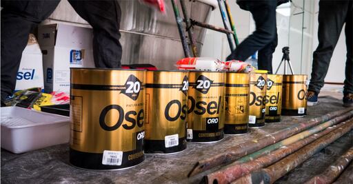 Queretanos pintan Palacio de Minería