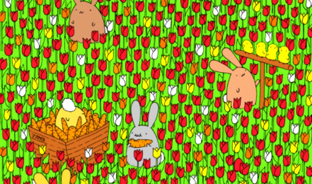 Reto viral. Encuentra el huevo de Pascua