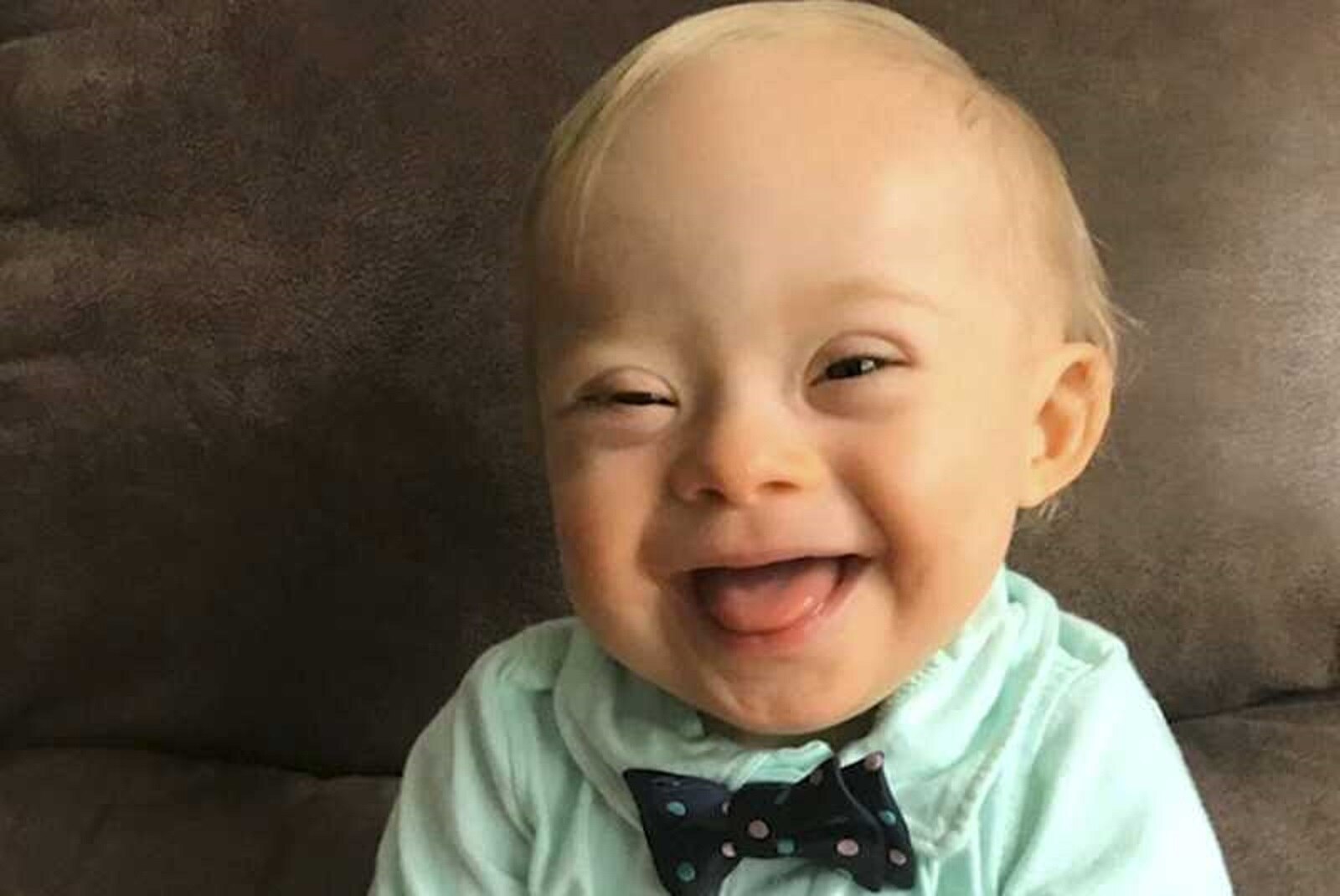 Lucas, primer bebé con síndrome de Down elegido como imagen de Gerber