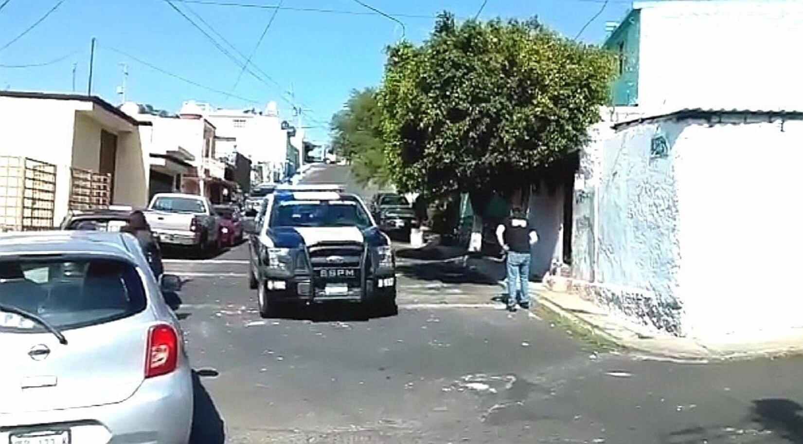 Riña. Se agredieron con piedras, bombas molotov y armas de fuego en Querétaro