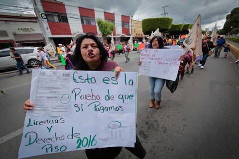 “No nos dieron ninguna notificación para desalojar”
