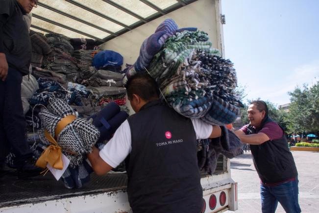 Llamado solidario. DIF recolecta cobijas para familias