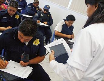 Reprueban exámenes 5% de agentes