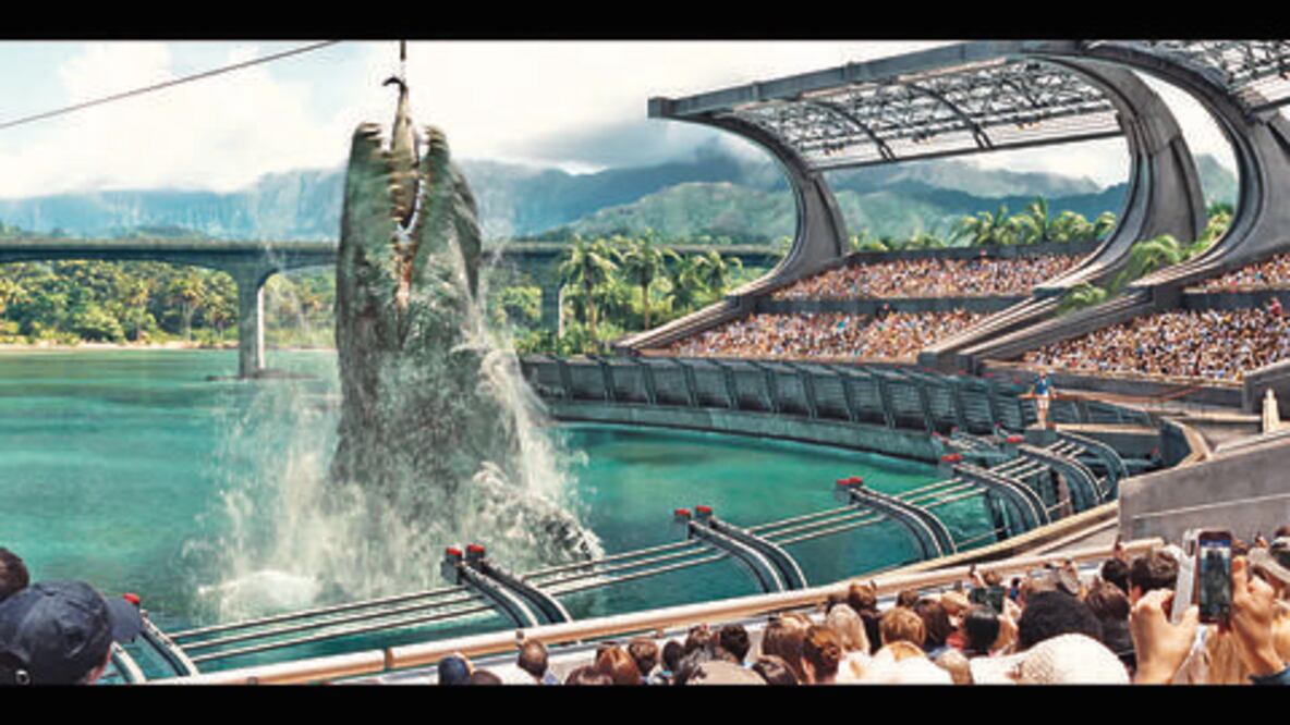 Jurassic World de las 10 películas más vistas