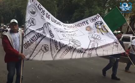 Marchas campesinas generan caos en la Ciudad de México