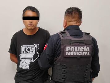 Detienen a presunto responsable de atacar con arma blanca a dos personas en La Negreta