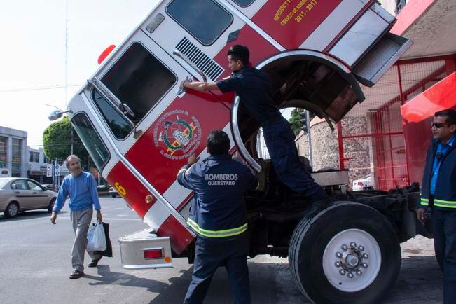 Pese a desabasto, los bomberos están listos para atender emergencias