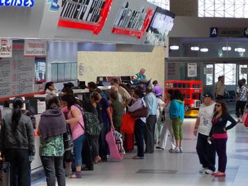 Vigilan militares terminal de autobuses
