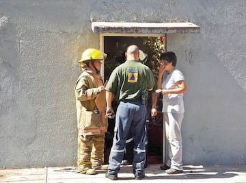 Buscan material radioactivo