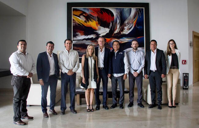 Mario Calzada presentó ante la Canadevi sus propuestas en desarrollo urbano, crecimiento sustentables e infraestructura habitacional. Foto: Especial