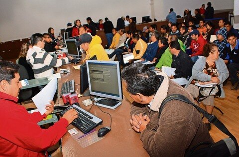 Auxilia  la Profecon a contribuyentes