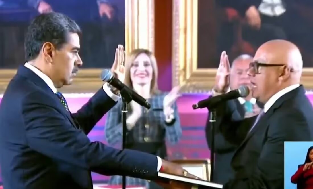 Nicolás Maduro juramenta como presidente de Venezuela; va por su tercer mandato