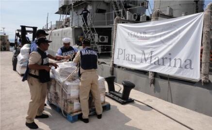 Lleva Marina víveres a damnificados por depresión tropical en Sinaloa