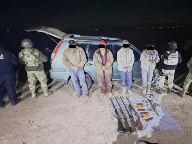 Operativo de fuerzas federales en Hidalgo deja 4 detenidos