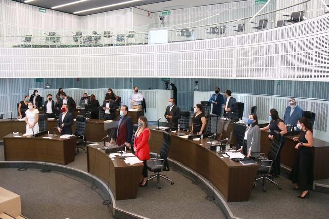 Alistan Congreso para el informe de Domínguez Servién