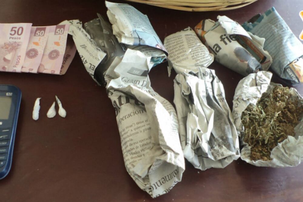 Detienen a sujeto en posesión de drogas