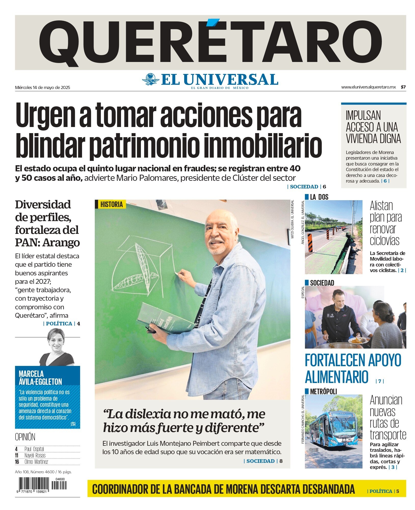 Portada 14 de mayo de 2025