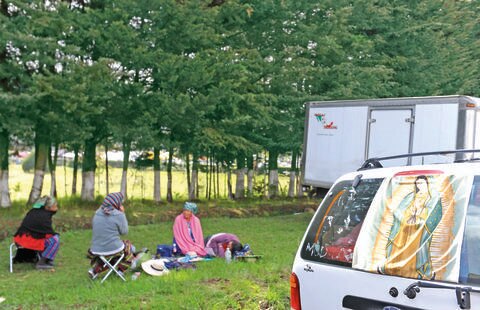 Sin incidentes, peregrinación