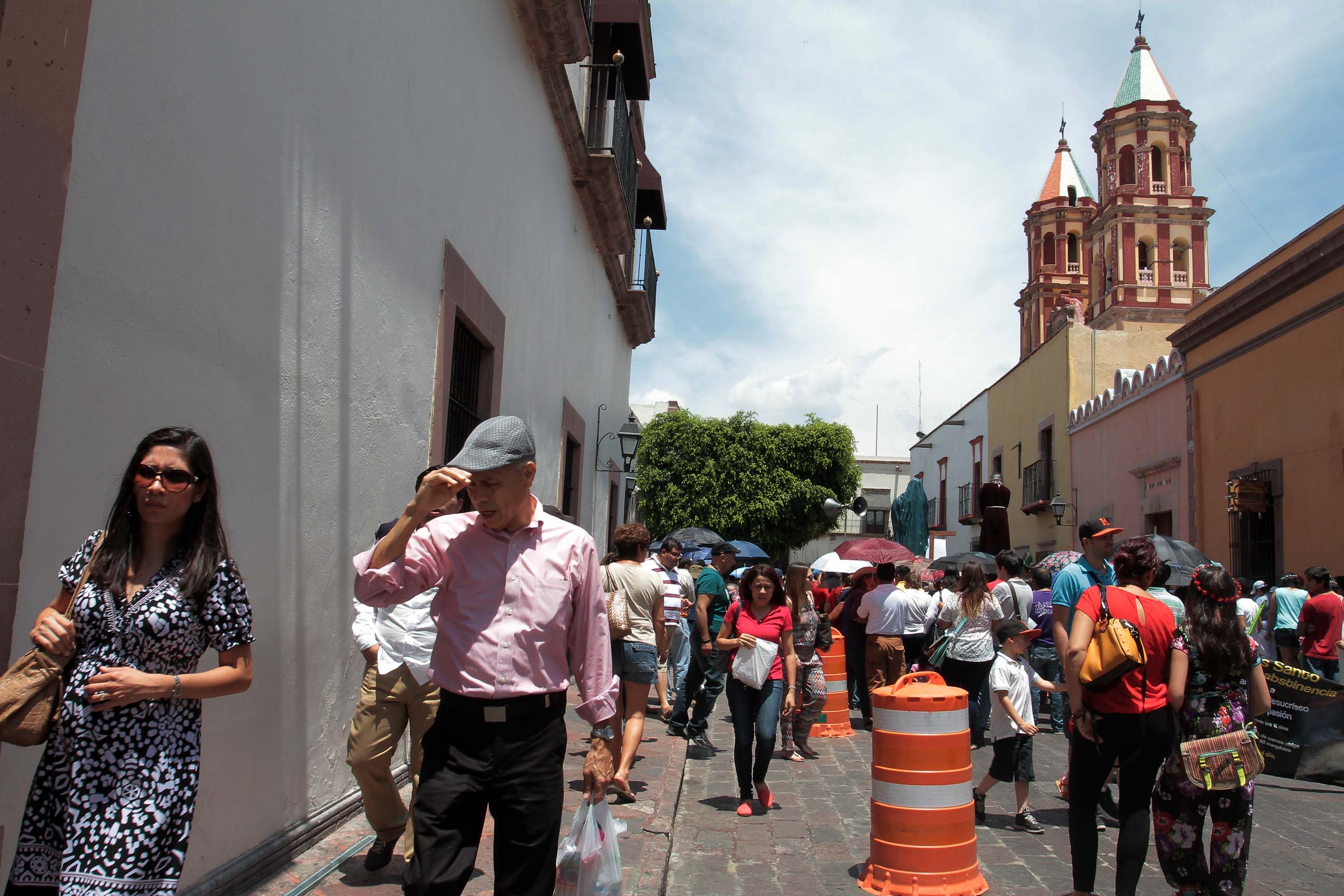 Registran disminución en turismo internacional