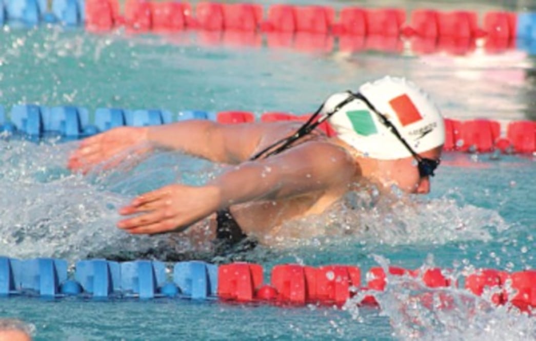 Queretanos acuden al Grand Prix de natación