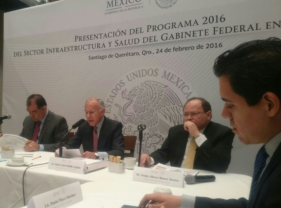 Presentan programa de infraestructura y salud