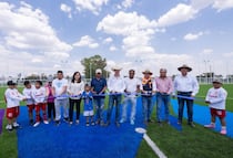 ​Entrega​n la primera etapa de la Unidad Deportiva de la UAQ en Amazcala