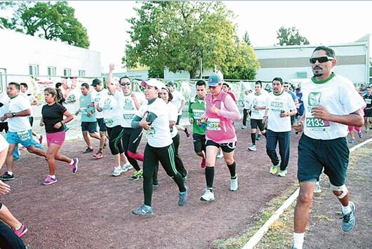 Corren siete mil en pro de la salud