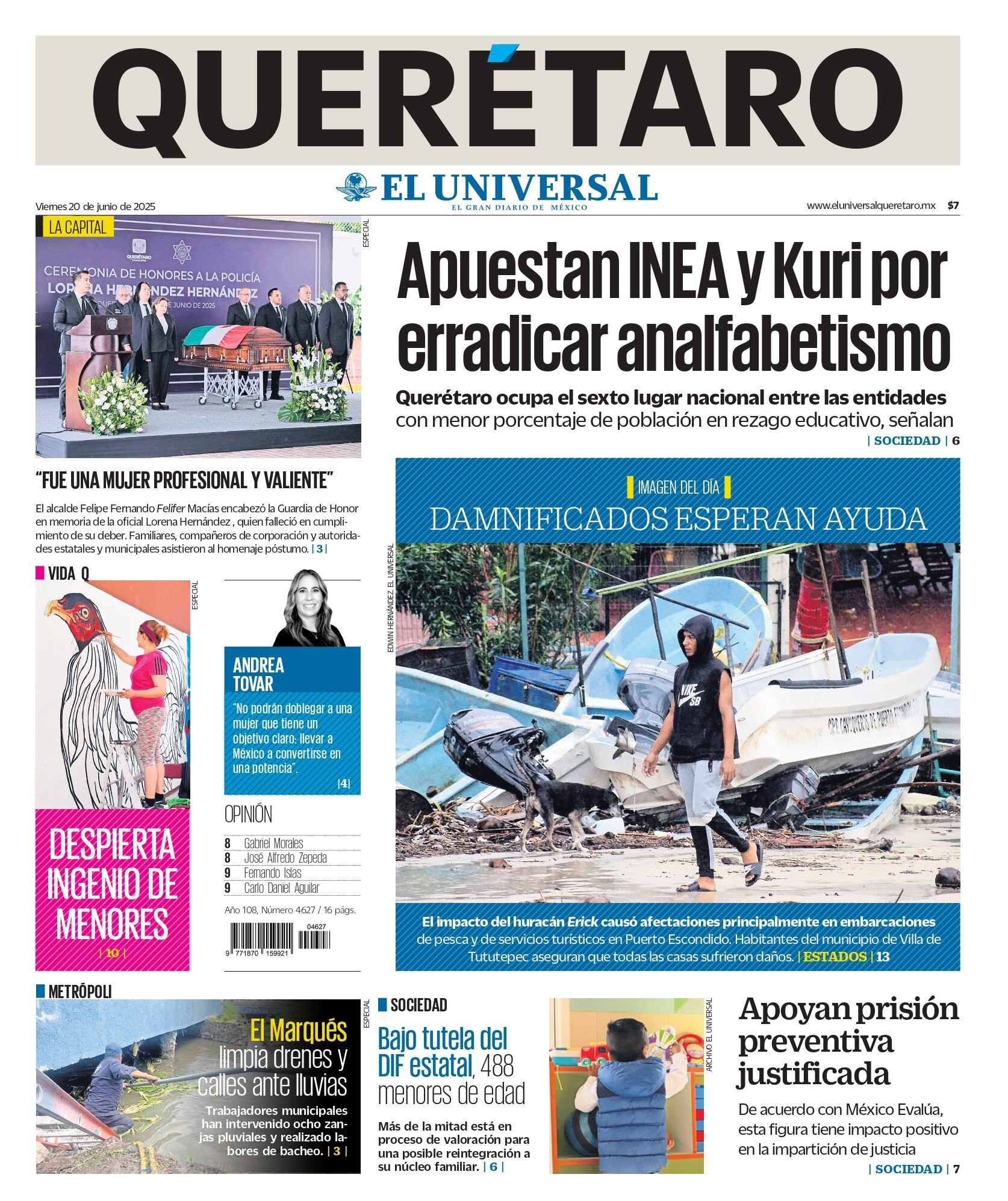 Portada 20 de junio de 2025