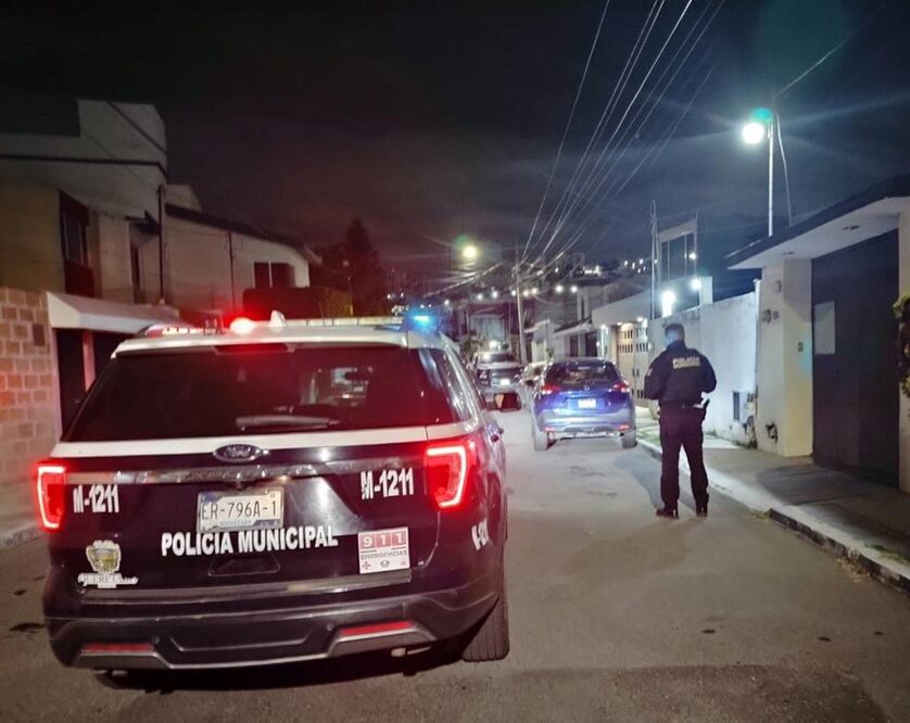 Despliegan operativo por intento de robo de un vehículo en Querétaro. Foto: Especial