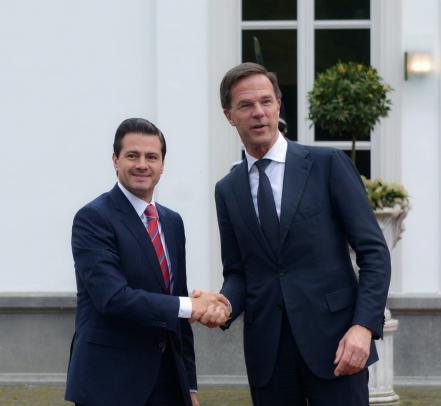 Peña Nieto continúa su visita en Países Bajos