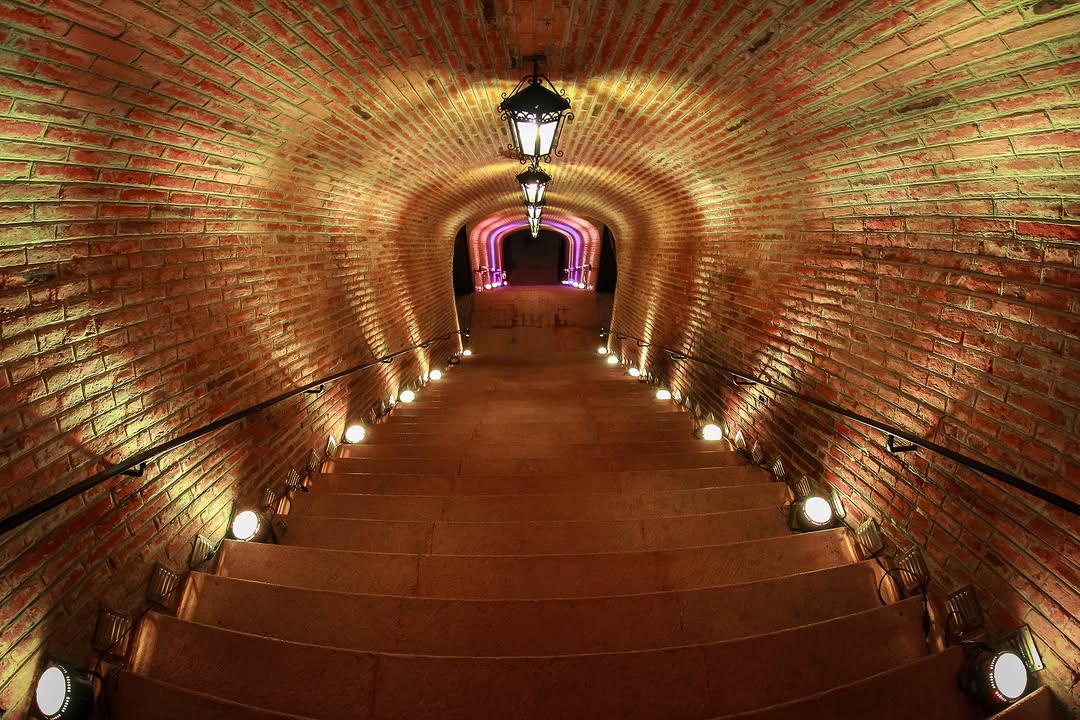 Cava subterránea de 25 metros. Foto: vinedosfreixenetmexico