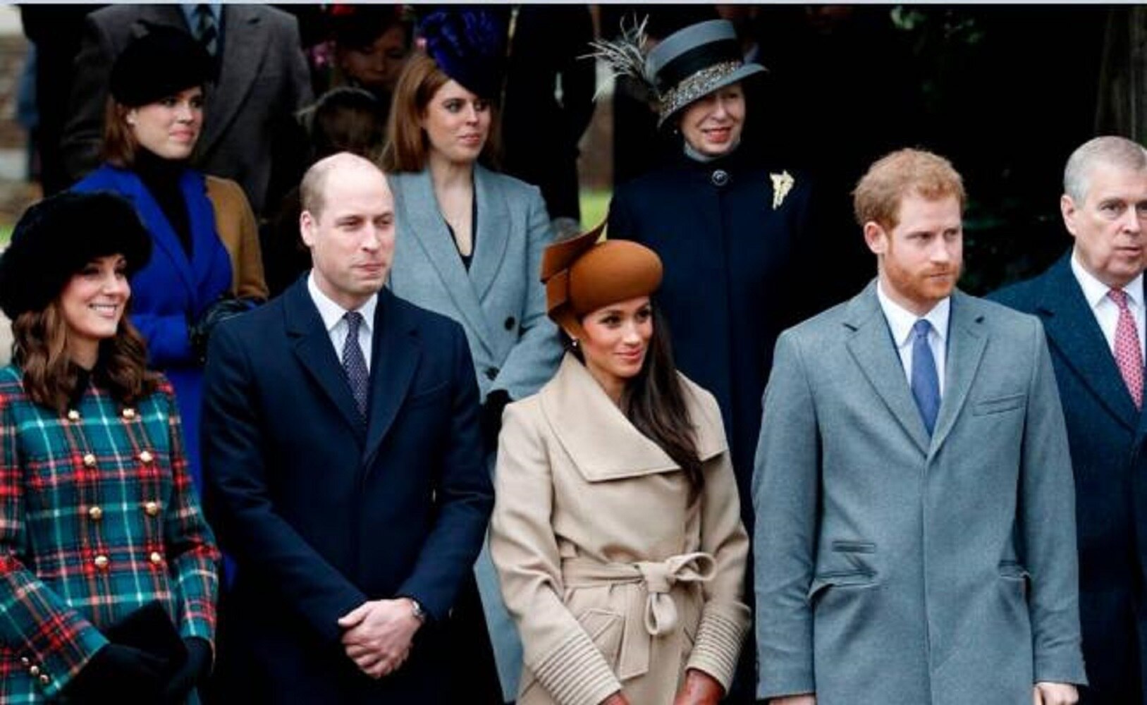 Meghan Markle acude a evento navideño de la familia real