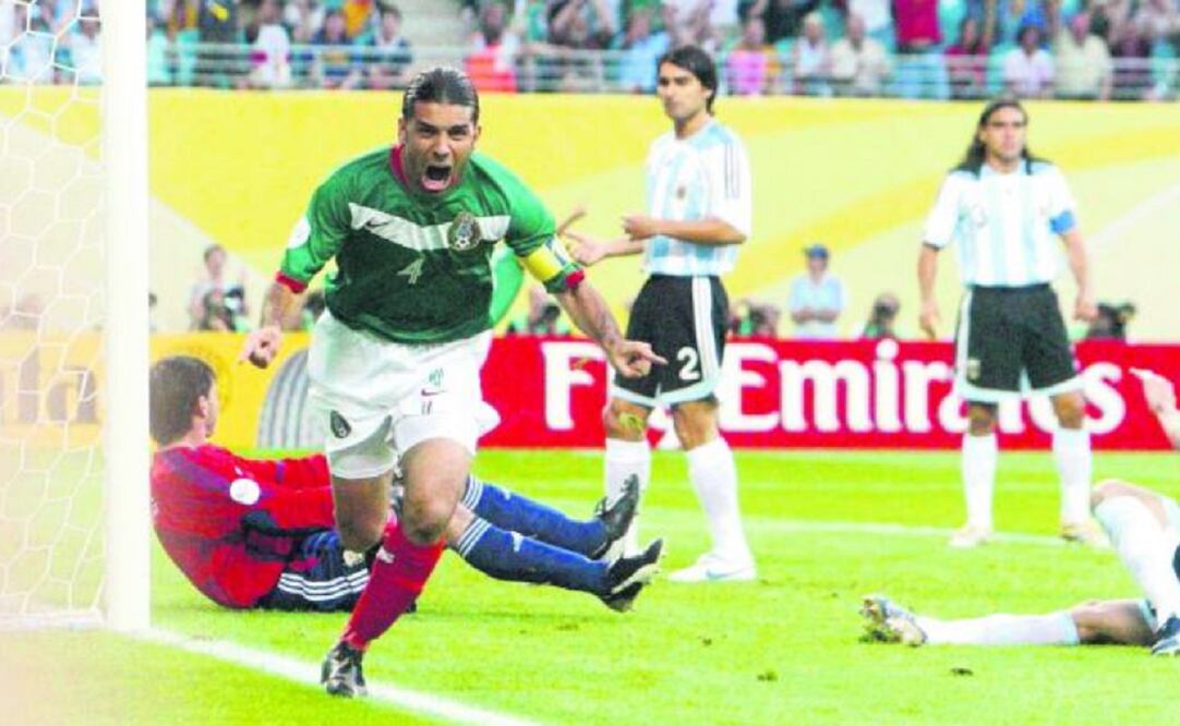 México vs Argentina durante el Mundial de 2006. Foto: Agencias