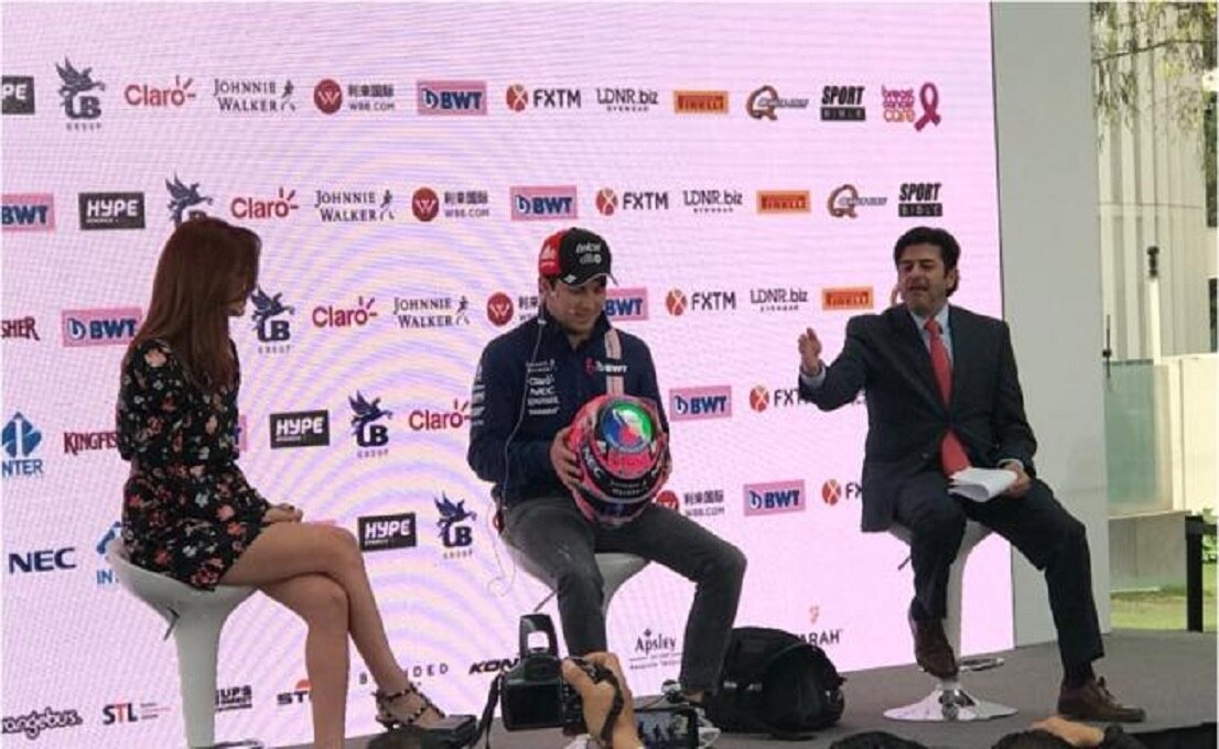 Sergio Pérez busca el podio en el GP de México