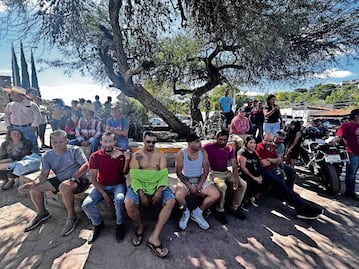 Habitantes de El Nabo denuncian represión de la Policía Estatal, durante protesta