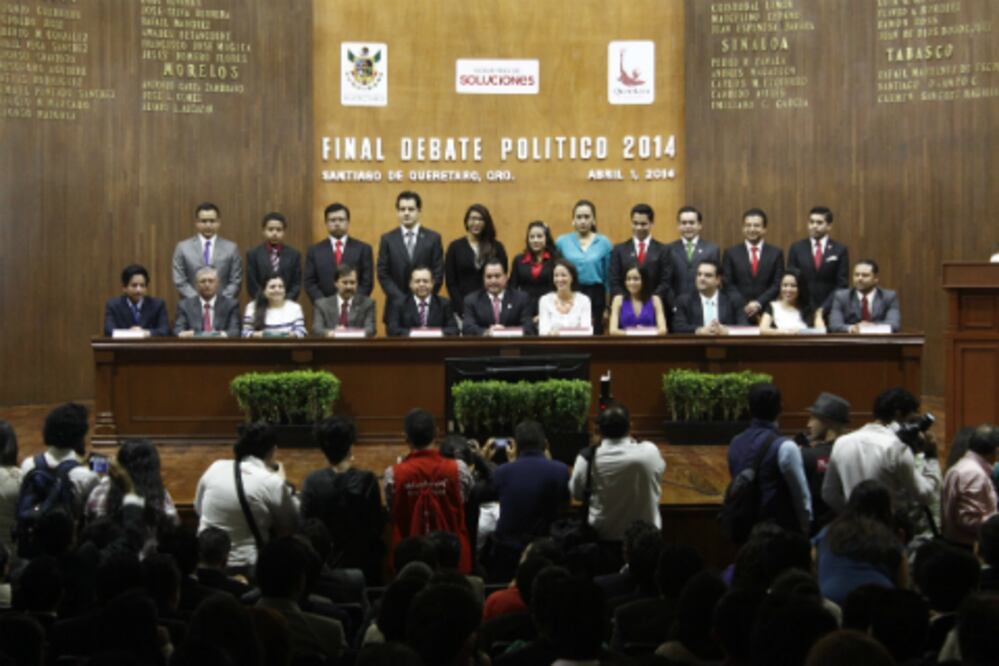 Final de debate político