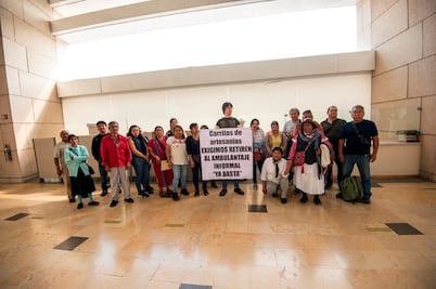 Protestan contra el comercio ambulante del Centro Histórico