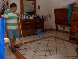 "Nos fue del nabo. Todo se inundó hasta arriba", señalan afectados por las lluvias en Querétaro