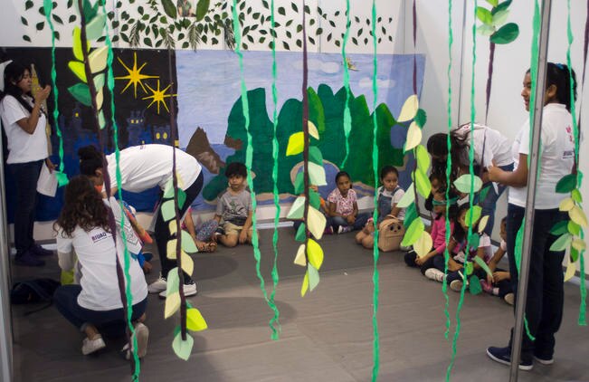 Biblioteca infantil cumple ocho años