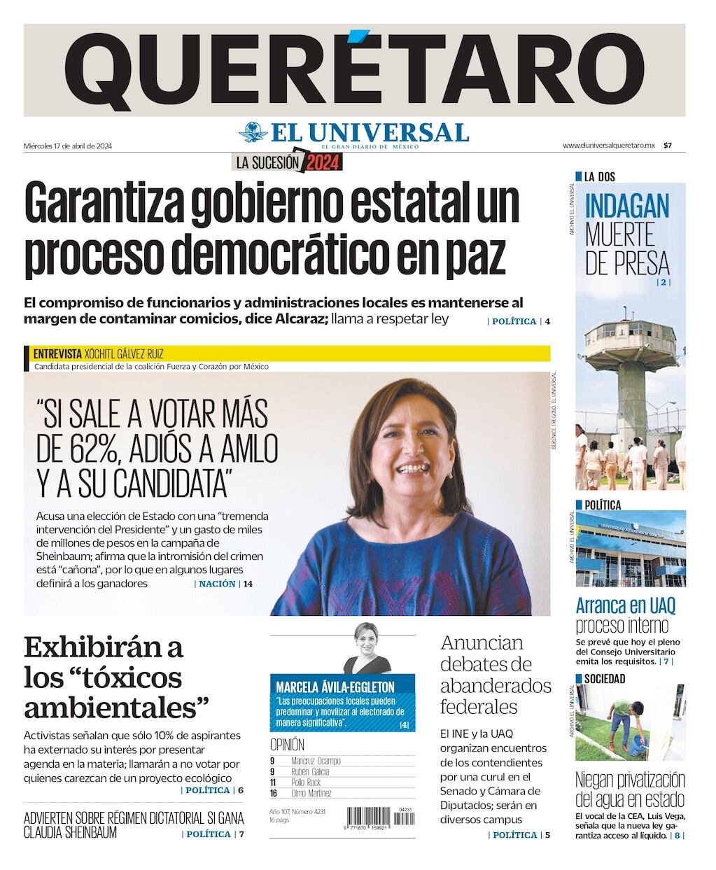 Foto: El Universal Querétaro