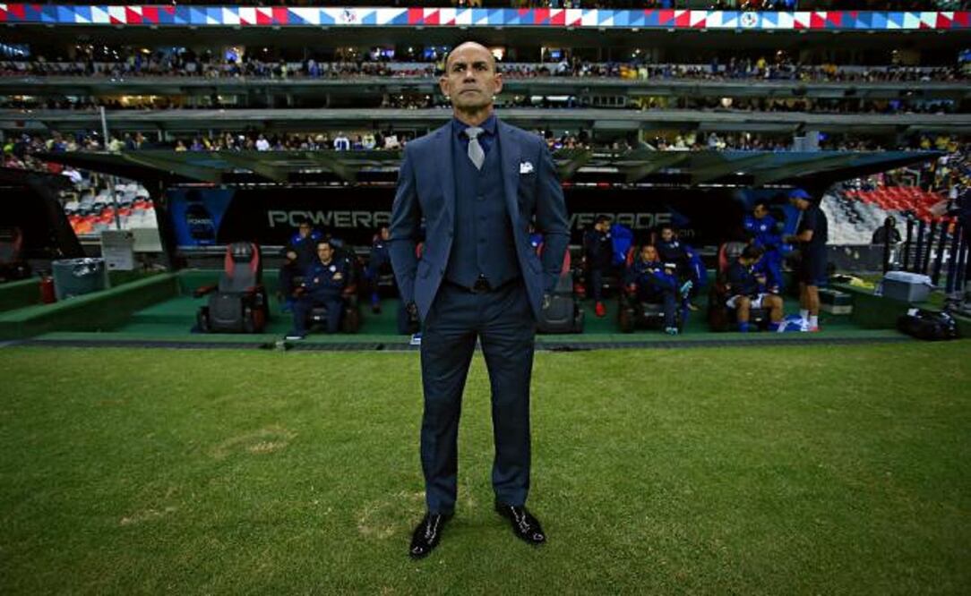 Imago7. El español en un partido con Cruz Azul.