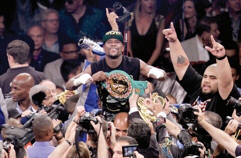 Mayweather el mejor libra por libra