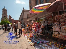 Locatarios urgen a poner orden en el Centro Histórico de Querétaro