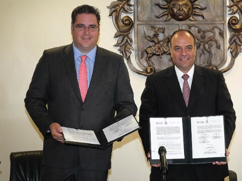 Firman convenio municipio y Sedesol