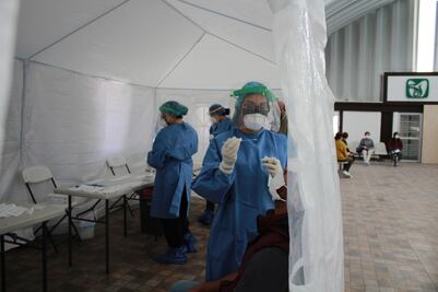 Si tienes síntomas de Covid, puedes acudir a los módulos de asistencia respiratoria en Querétaro