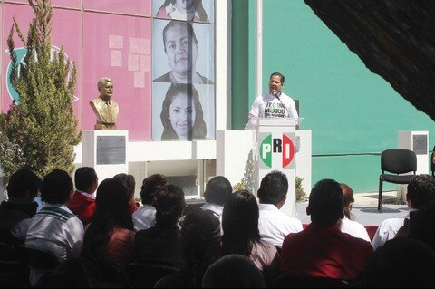 Priístas recuerdan discurso de Colosio
