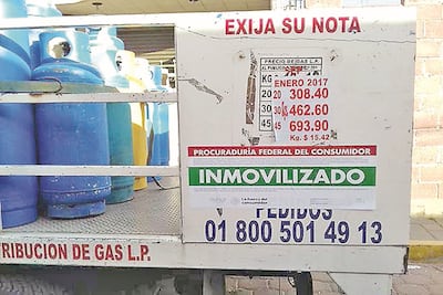 Indagan a verificadores de gas LP de la Profeco