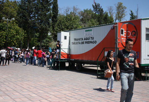 Ubicación de módulos de credencialización RedQ