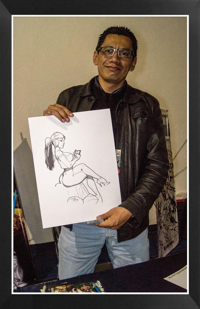 ”Siempre soñé con dibujar a Spiderman”: Oscar Bazaldúa