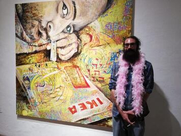 El punto de vista de seis artistas, en El desastre es para siempre 